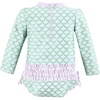 image:imageHudson Baby Unisex Baby Cotton Bodysuits Little MonkeyMermaid Baby