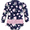image:imageHudson Baby Unisex Baby Cotton Bodysuits Little MonkeyNavy Floral Toddler