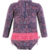 image:imageHudson Baby Unisex Baby Cotton Bodysuits Little MonkeyPaisley Punch Baby