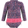 image:imageHudson Baby Unisex Baby Cotton Bodysuits Little MonkeyPaisley Punch Toddler