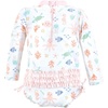 image:imageHudson Baby Unisex Baby Cotton Bodysuits Little MonkeyPastel Sea Toddler