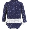image:imageHudson Baby Unisex Baby Cotton Bodysuits Little MonkeyTiny Daisy Toddler