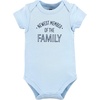 image:imageHudson Baby Unisex Baby Cotton Bodysuits Newest Family Member 1824 Months
