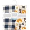 image:imageHudson Baby Unisex Baby Cotton Fitted Crib Sheet Forest One SizeForest