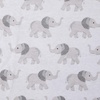 image:imageHudson Baby Unisex Baby Cotton Fitted Crib Sheet Forest One SizeGray Elephant