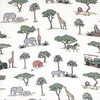 image:imageHudson Baby Unisex Baby Cotton Fitted Crib Sheet Forest One SizeIr En Safari