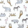 image:imageHudson Baby Unisex Baby Cotton Fitted Crib Sheet Forest One SizeModern Pink Safari
