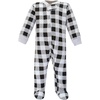 image:imageHudson Baby Unisex Baby Premium Quilted Zipper Sleep and PlayBear Gray Black