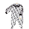 image:imageHudson Baby Unisex Baby Premium Quilted Zipper Sleep and PlayBear Gray Black