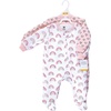 image:imageHudson Baby Unisex Baby Premium Quilted Zipper Sleep and PlayModern Rainbow