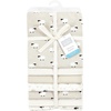 image:imageLittle Treasure Hudson Baby Cotton Poly Flannel Receiving Blankets Multipack Green Forest Animals 30x30 inchesBeige Taupe Sheep
