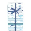 image:imageLittle Treasure Hudson Baby Cotton Poly Flannel Receiving Blankets Multipack Green Forest Animals 30x30 inchesBlue Soft Teal Dino