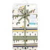 image:imageLittle Treasure Hudson Baby Cotton Poly Flannel Receiving Blankets Multipack Green Forest Animals 30x30 inchesGreen Desert Animals