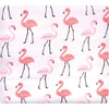 image:imageLittle Treasure Hudson Baby Cotton Poly Flannel Receiving Blankets Multipack Green Forest Animals 30x30 inchesPink Flamingos