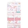 image:imageLittle Treasure Hudson Baby Cotton Poly Flannel Receiving Blankets Multipack Green Forest Animals 30x30 inchesPink Pastel Butterfly
