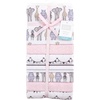 image:imageLittle Treasure Hudson Baby Cotton Poly Flannel Receiving Blankets Multipack Green Forest Animals 30x30 inchesPink Royal Safari