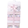 image:imageLittle Treasure Hudson Baby Cotton Poly Flannel Receiving Blankets Multipack Green Forest Animals 30x30 inchesPink Stripes