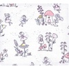 image:imageLittle Treasure Hudson Baby Cotton Poly Flannel Receiving Blankets Multipack Green Forest Animals 30x30 inchesPurple Garden Fairies