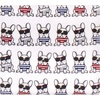 image:imageLittle Treasure Hudson Baby Cotton Poly Flannel Receiving Blankets Multipack Green Forest Animals 30x30 inchesRed French Dog