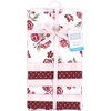 image:imageLittle Treasure Hudson Baby Cotton Poly Flannel Receiving Blankets Multipack Green Forest Animals 30x30 inchesRed Sweet Roses