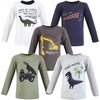 image:imageHudson Baby BabyGirls Long Sleeve TShirtsConstruction Dino