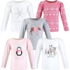 Girl Winter Animals