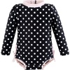 image:imageHudson Baby Unisex Baby Cotton Bodysuits Little MonkeyBlack Dot Pink Baby