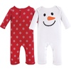 image:imageHudson Baby unisexchild Cotton CoverallsSnowman