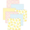 image:imageLittle Treasure Hudson Baby Cotton Poly Flannel Receiving Blankets Multipack Green Forest Animals 30x30 inchesYellow Lemon Daisy