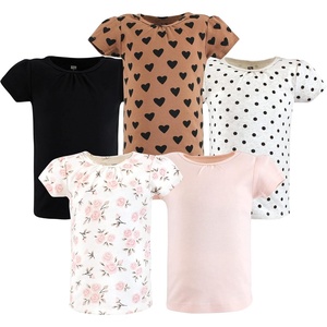 image:imageHudson Baby Baby Short Sleeve TShirtsCinnamon Pink Prints