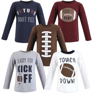image:imageHudson Baby BabyGirls Long Sleeve TShirtsFootball