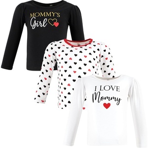 image:imageHudson Baby BabyGirls Long Sleeve TShirtsGirl Mommy Red Black