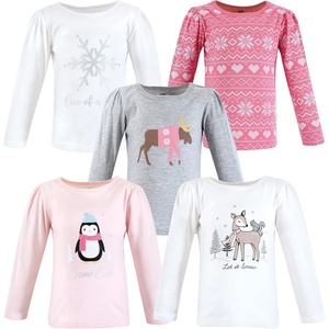 image:imageHudson Baby BabyGirls Long Sleeve TShirtsGirl Winter Animals