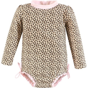 image:imageHudson Baby Unisex Baby Cotton Bodysuits Little MonkeyLeopard Baby