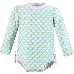image:imageHudson Baby Unisex Baby Cotton Bodysuits Little MonkeyMermaid Toddler