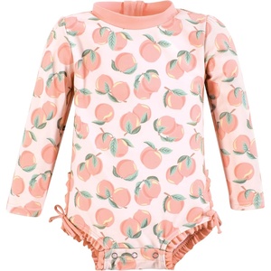 image:imageHudson Baby Unisex Baby Cotton Bodysuits Little MonkeyPink Peach Baby