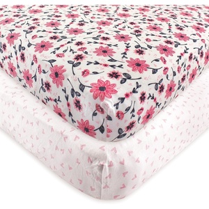 image:imageHudson Baby Unisex Baby Cotton Fitted Crib Sheet Forest One SizeBotanical