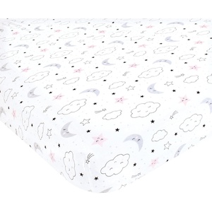 image:imageHudson Baby Unisex Baby Cotton Fitted Crib Sheet Forest One SizeDreamer
