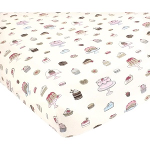 image:imageHudson Baby Unisex Baby Cotton Fitted Crib Sheet Forest One SizeSweet Bakery