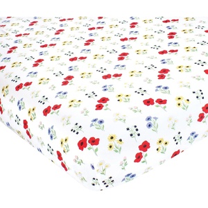 image:imageHudson Baby Unisex Baby Cotton Fitted Crib Sheet Forest One SizeWildflower