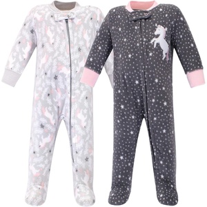 image:imageHudson Baby Unisex Baby Fleece Sleep and PlayWhimsical Unicorn
