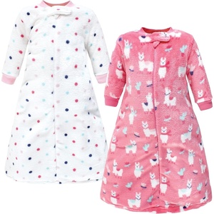 image:imageHudson Baby Unisex Baby Plush LongSleeve Sleeping Bag Sack BlanketLlama