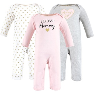image:imageHudson Baby unisexchild Cotton CoverallsGirl Mommy