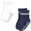 image:imageHudson Baby Unisex Baby Cotton Rich Newborn and Terry SocksAthletic Stripe Neutral