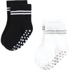 image:imageHudson Baby Unisex Baby Cotton Rich Newborn and Terry SocksAthletic Stripe Neutral