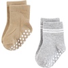 image:imageHudson Baby Unisex Baby Cotton Rich Newborn and Terry SocksAthletic Stripe Neutral