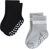 image:imageHudson Baby Unisex Baby Cotton Rich Newborn and Terry SocksAthletic Stripe Neutral