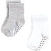 image:imageHudson Baby Unisex Baby Cotton Rich Newborn and Terry SocksBlue Gray Basic