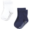 image:imageHudson Baby Unisex Baby Cotton Rich Newborn and Terry SocksBlue Gray Basic