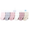image:imageHudson Baby Unisex Baby Cotton Rich Newborn and Terry SocksMauve Neutral